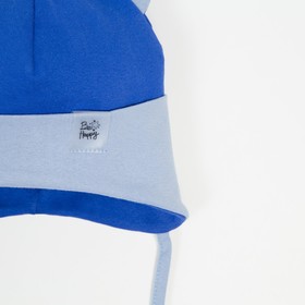 

Шапка и снуд детский, цвет синий, размер 47-50 см