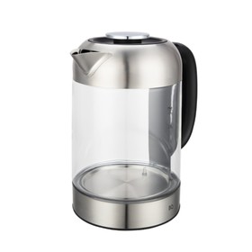 

Чайник электрический BQ KT2048G, 1.7 л, 2200 Вт, стекло
