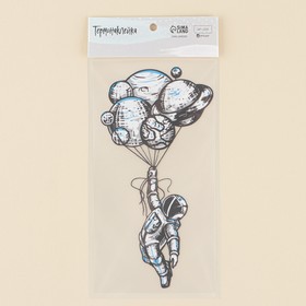 

Термонаклейка для текстиля «Полетели», 7,47 × 14,57 см