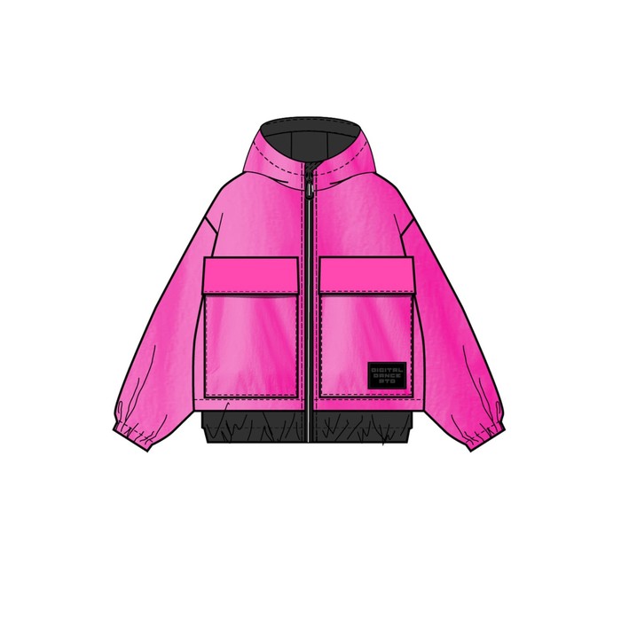 фото Ветровка для девочки, рост 146 см playtoday