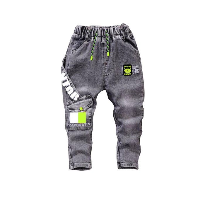 фото Джинсы для мальчика, рост 110 см playtoday