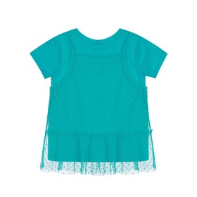 

Комплект для девочки: футболка, майка, рост 98 см