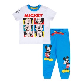 Комплект для мальчика Disney: футболка, брюки, рост 80 см