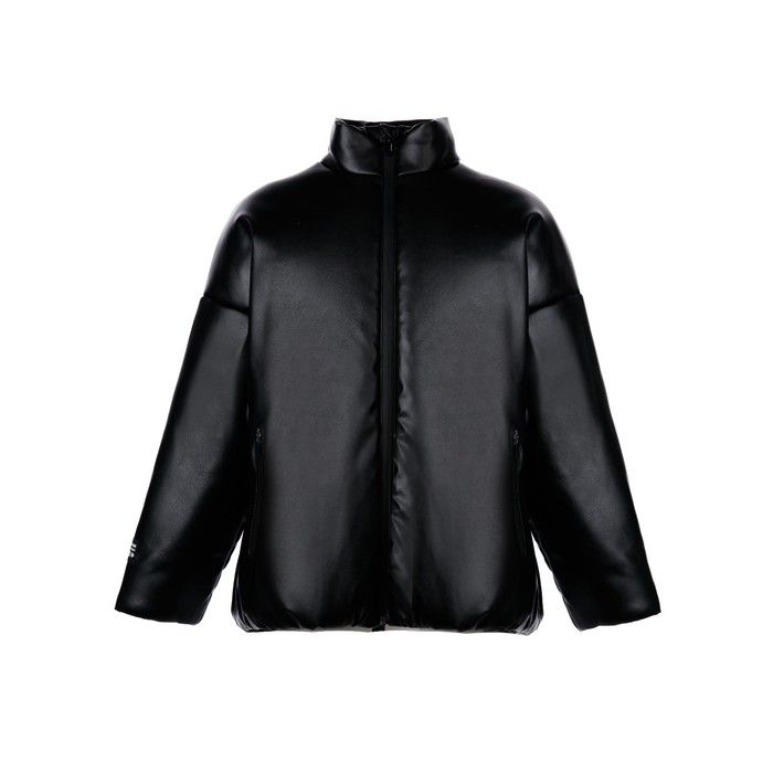 фото Куртка из экокожи для девочки, рост 134 см playtoday