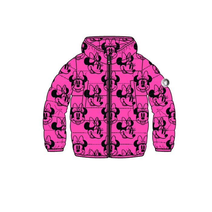 Куртка утепленная Disney для девочки, рост 128 см