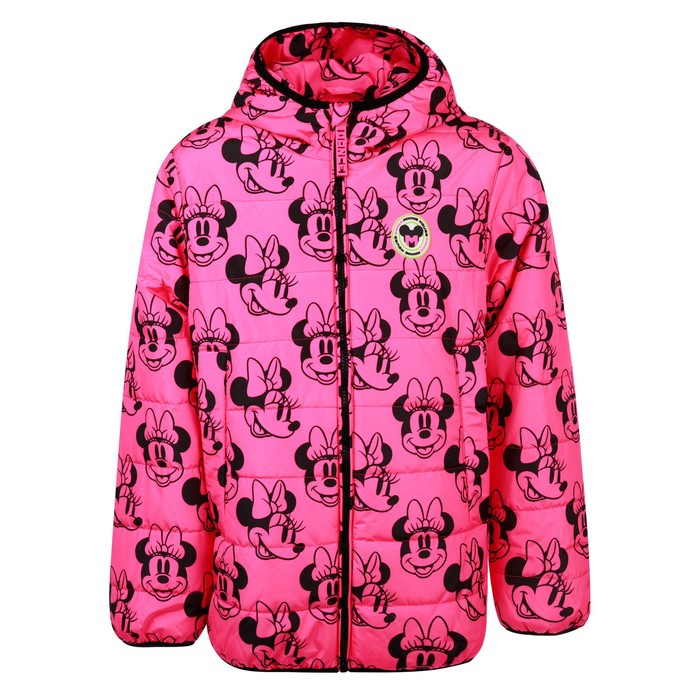 Куртка утепленная Disney для девочки, рост 128 см