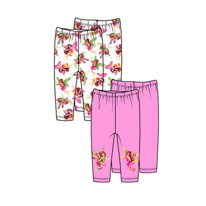 фото Леггинсы для девочки, рост 104 см, 2 шт playtoday