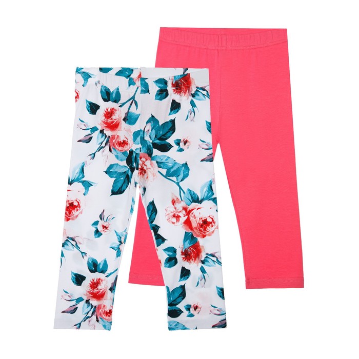 фото Леггинсы для девочки, рост 116 см, 2 шт playtoday