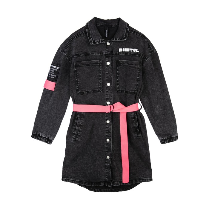 фото Платье джинсовое, рост 170 см playtoday