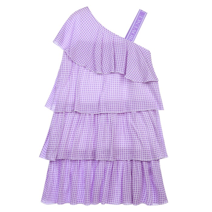 фото Платье текстильное для девочки, рост 128 см playtoday