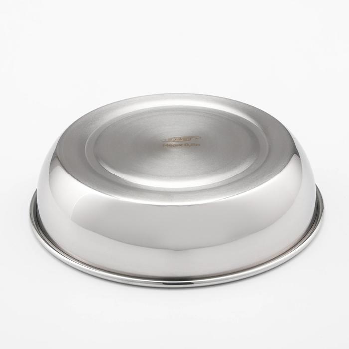 Миска 0,5 л, 16 см, толщина металла 0,8 мм