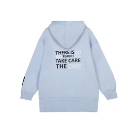

Худи oversize из футера для девочки, рост 164 см
