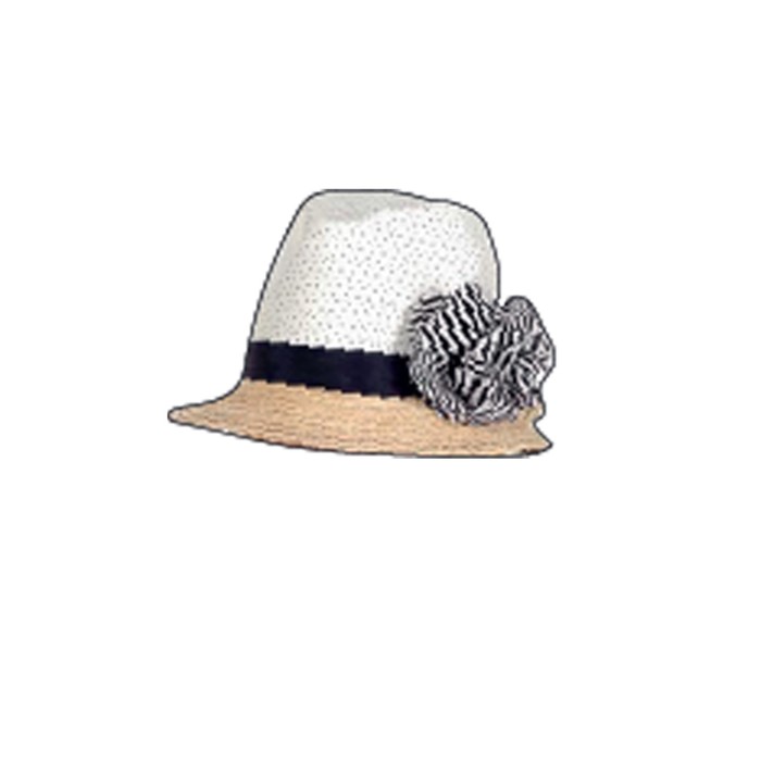 Шляпа соломенная для девочки, размер 54