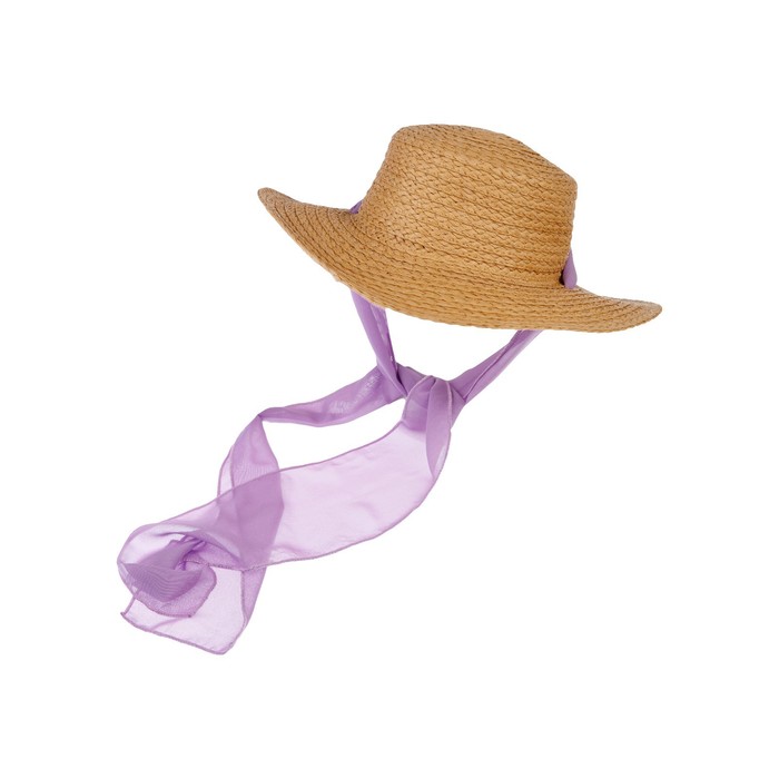 фото Шляпа соломенная для девочки, размер 56 playtoday