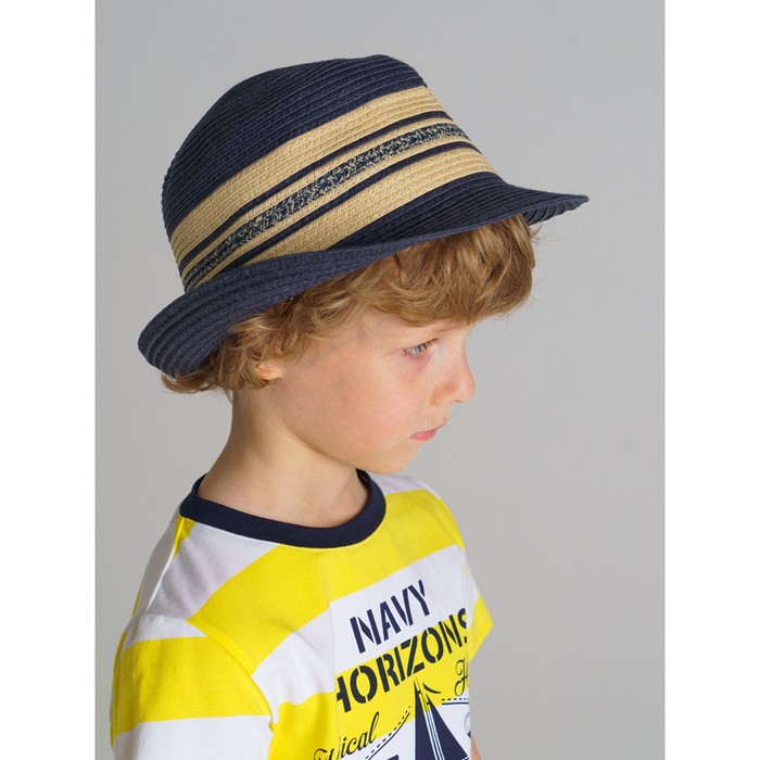 фото Шляпа соломенная для мальчика, размер 54 playtoday