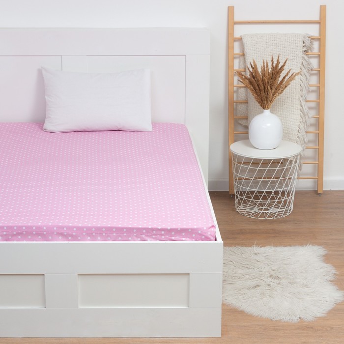 

Простыня на резинке Этель 180*200*25 см, Pink style, 100% хлопок, поплин, 125 г/м²