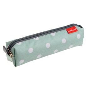 

Пенал мягкий Erich Krause, квадро, 50 х 210 мм, Dots in Mint, мятный