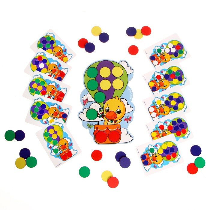 

Мозаика с карточками «Утёнок»