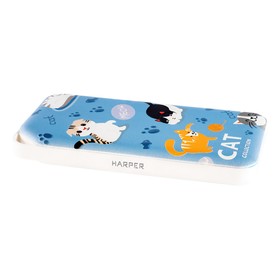 

Внешний аккумулятор Harper PB-0016, 10000 мАч, USB, microUSB, 2 А, индикатор, принт "Кошки"