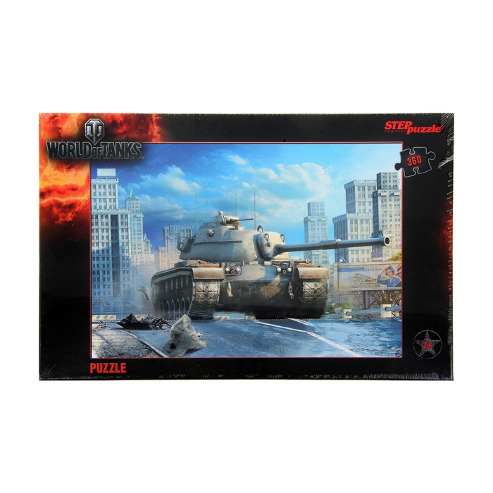 Пазлы "Танчики", 360 элементов