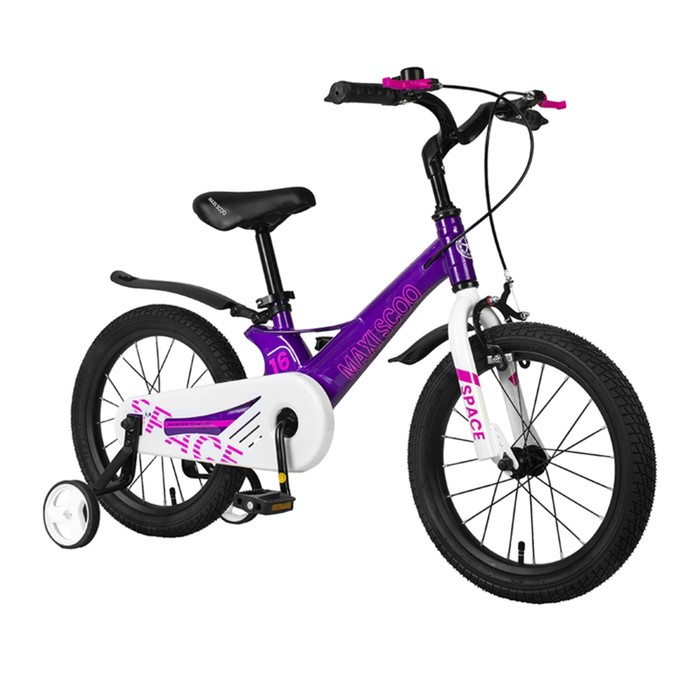 

Велосипед 16" Maxiscoo Space, цвет фиолетовый