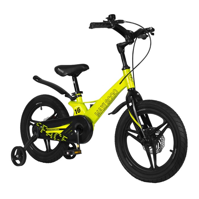 

Велосипед 16" Maxiscoo Space делюкс, цвет жёлтый