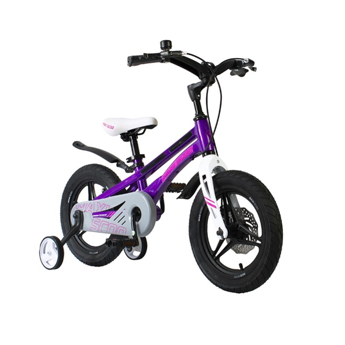 

Велосипед 14" Maxiscoo Ultrasonic делюкс плюс, цвет фиолетовый