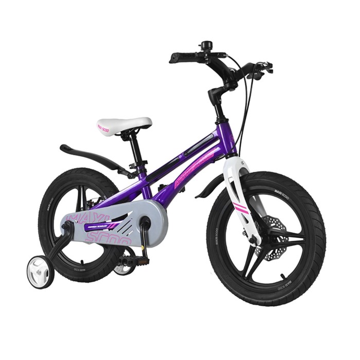 

Велосипед 16" Maxiscoo Ultrasonic делюкс, цвет фиолетовый