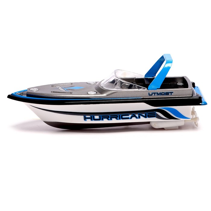 фото Катер радиоуправляемый mini boat, работает от аккумулятора, цвет синий автоград