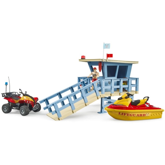 Игровой набор «Спасательная станция» набор пожарных поисково спасательная служба