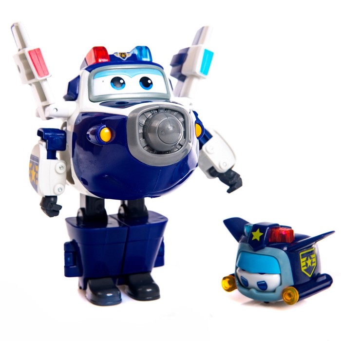 Трансформер «Заряженный Пол + Суперпитомец Пол»