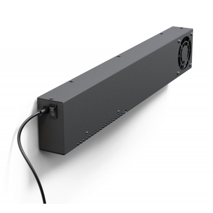 

Рециркулятор РЭМО ОВУ-03-115 СТАРТ-115, 15 Вт, 30 м3/час, 1 лампа, креп. стол/стена, чёрный 786045