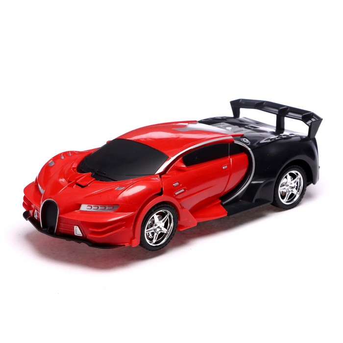 

Робот радиоуправляемый «Широн», трансформируется, световые и звуковые эффекты, цвет красный