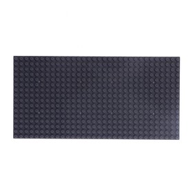 Пластина-перекрытие для конструктора, 25,5 × 12,5 см, цвет серый Ош