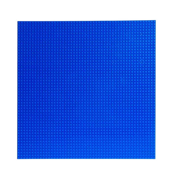 Пластина-основание для конструктора, 40*40 см шт, цвет синий