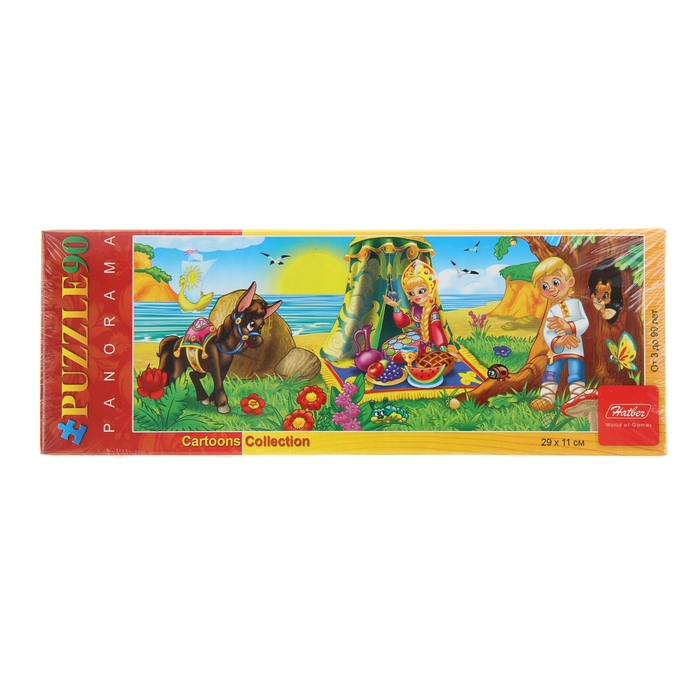 Пазлы "Конек Горбунок", 90 элементов