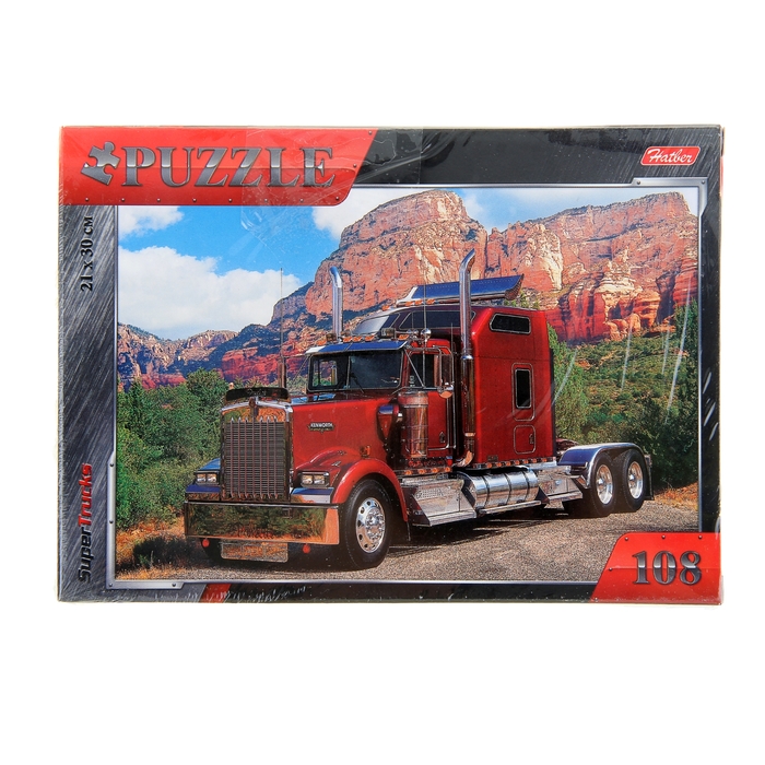Пазлы SuperTruck, 108 элементов