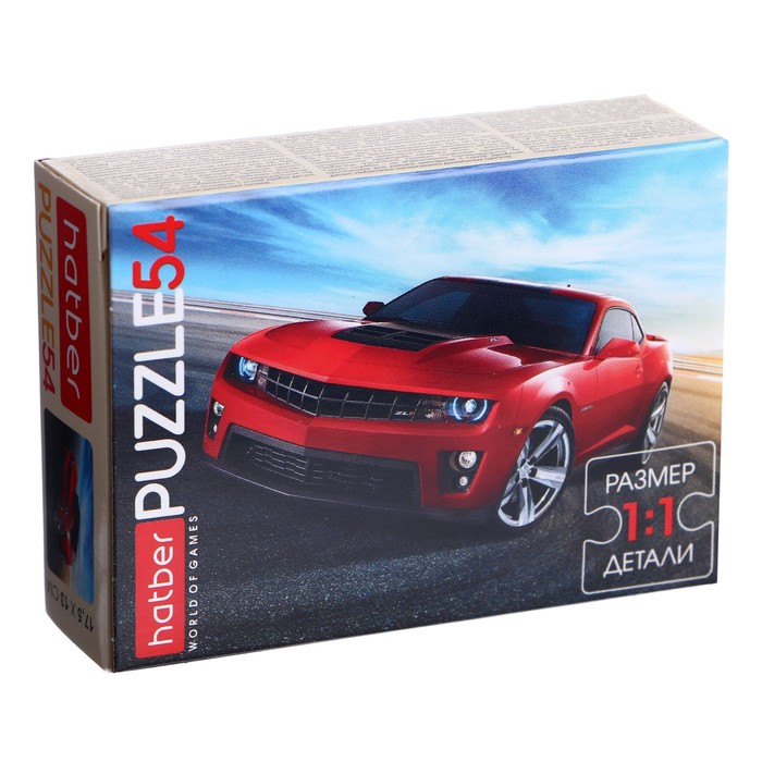 Пазлы "Автомобили мира", 54 элементов