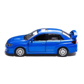 

Машина металлическая SUBARU WRX STI, 1:32, инерция, открываются двери, цвет синий