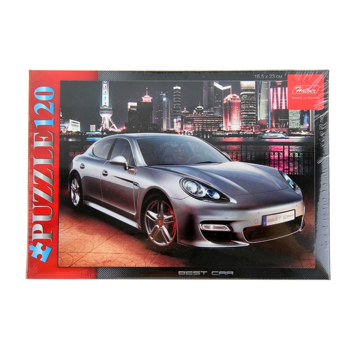 Пазлы "Лучшая машина в ночи", 120 элементов