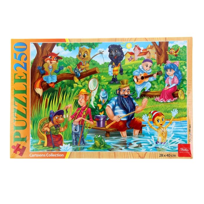 Пазлы "Буратино", 250 элементов
