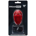 Фонарь велосипедный задний Dream Bike, JY-399T-1, 1 диод, 1 режим