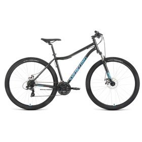 

Велосипед 29" Forward Sporting 2.2 D, цвет чёрный/бирюзовый, размер рамы 21"