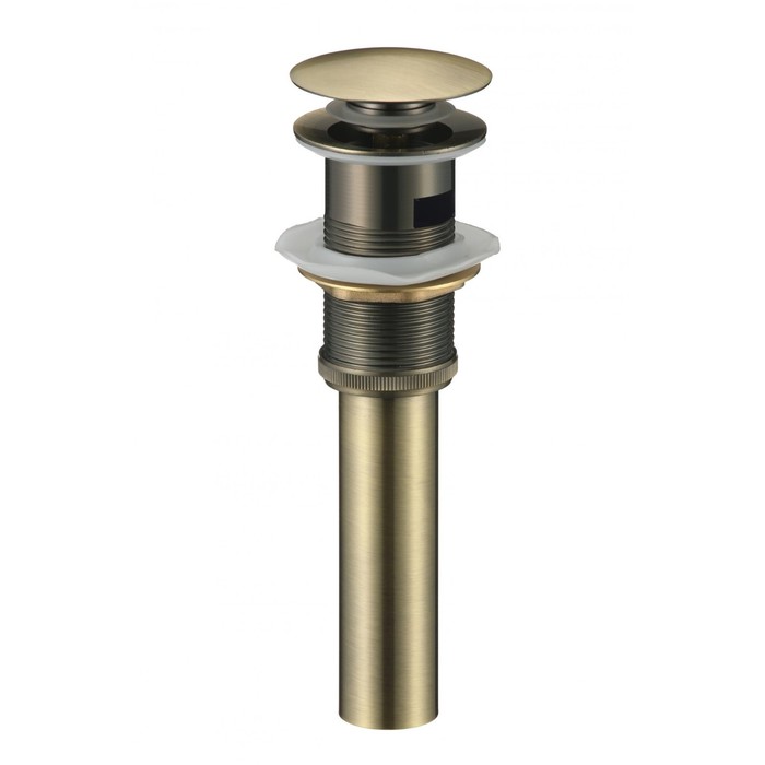 

Донный клапан SAVOL S-XS001C, 1 1/4", для раковины, с переливом, латунь, бронза