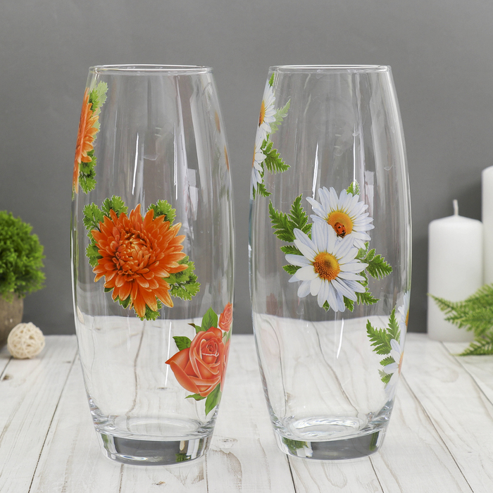 Ваза Flora "Цветочная поляна", микс