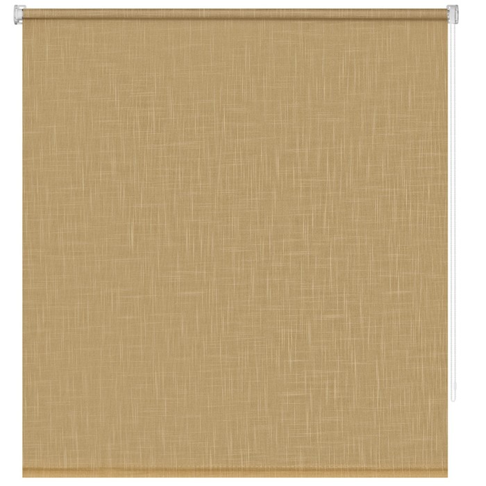 Рулонная штора Decofest «Шантунг» Decofest «Мини», 80x160 см, цвет янтарный