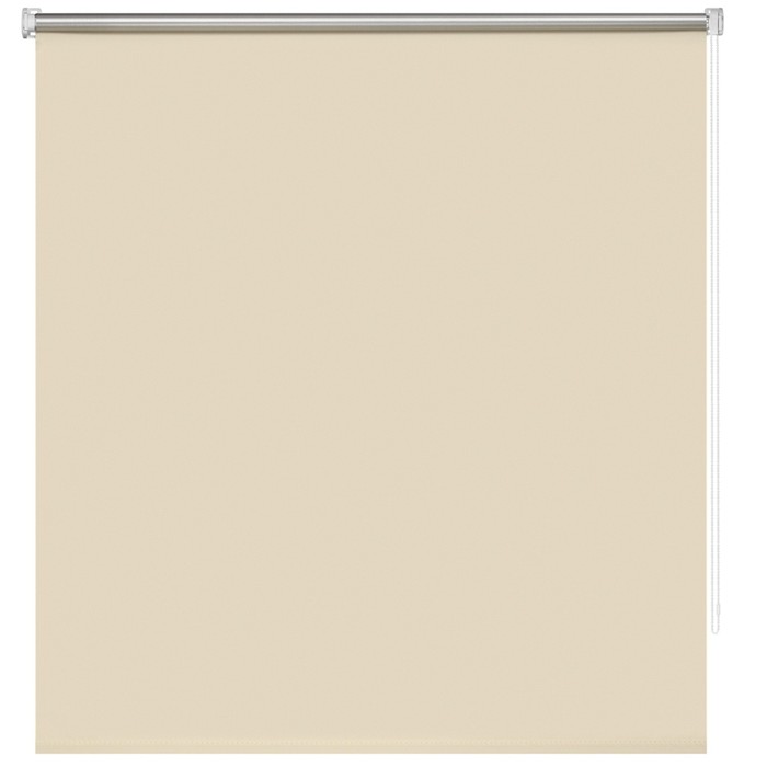 Рулонная штора Decofest «Блэкаут» Decofest «Плайн», 140x175 см, цвет кремово-бежевый