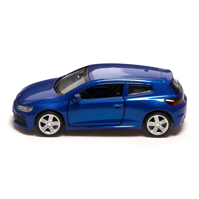 

Машина металлическая VOLKSWAGEN SCIROCCO R1, 1:38, инерция, открываются двери, цвет синий