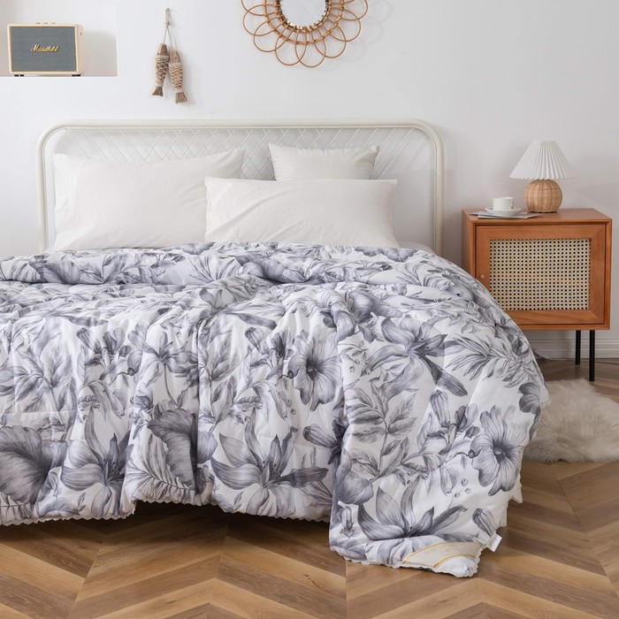 Одеяло «Габби», размер 200х220 см, цвет серый