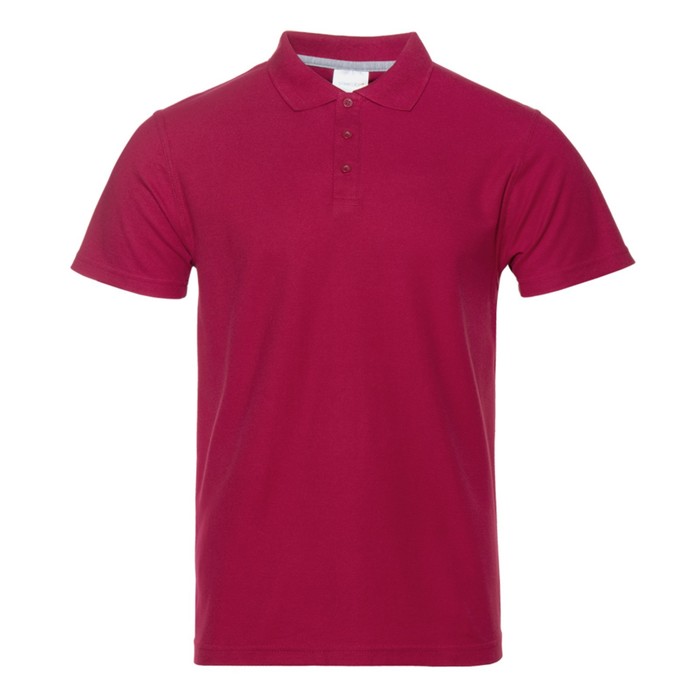 Рубашка мужская, размер 50, цвет бордовый